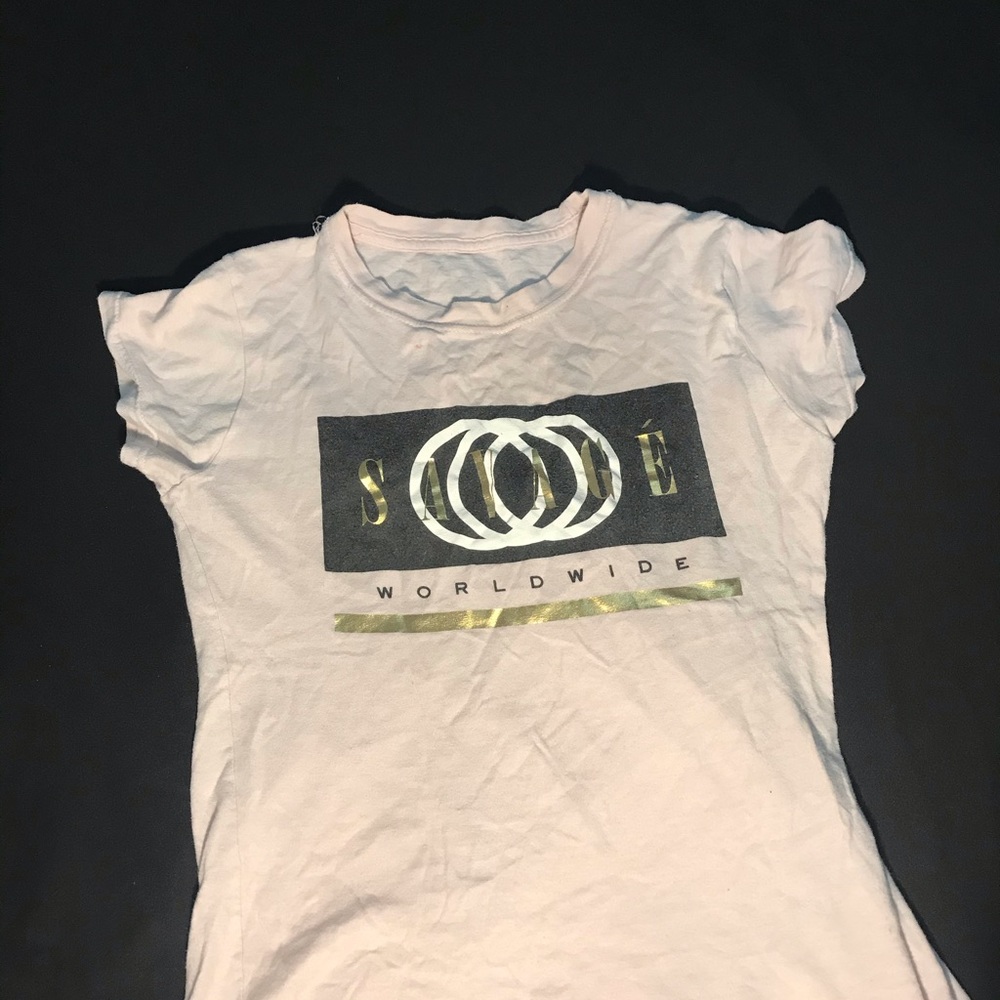 Light pink Savage Worldwide Top